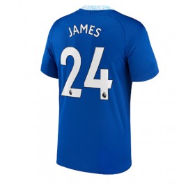 Herren Fußballbekleidung Chelsea Reece James #24 Heimtrikot 2022-23 Kurzarm
